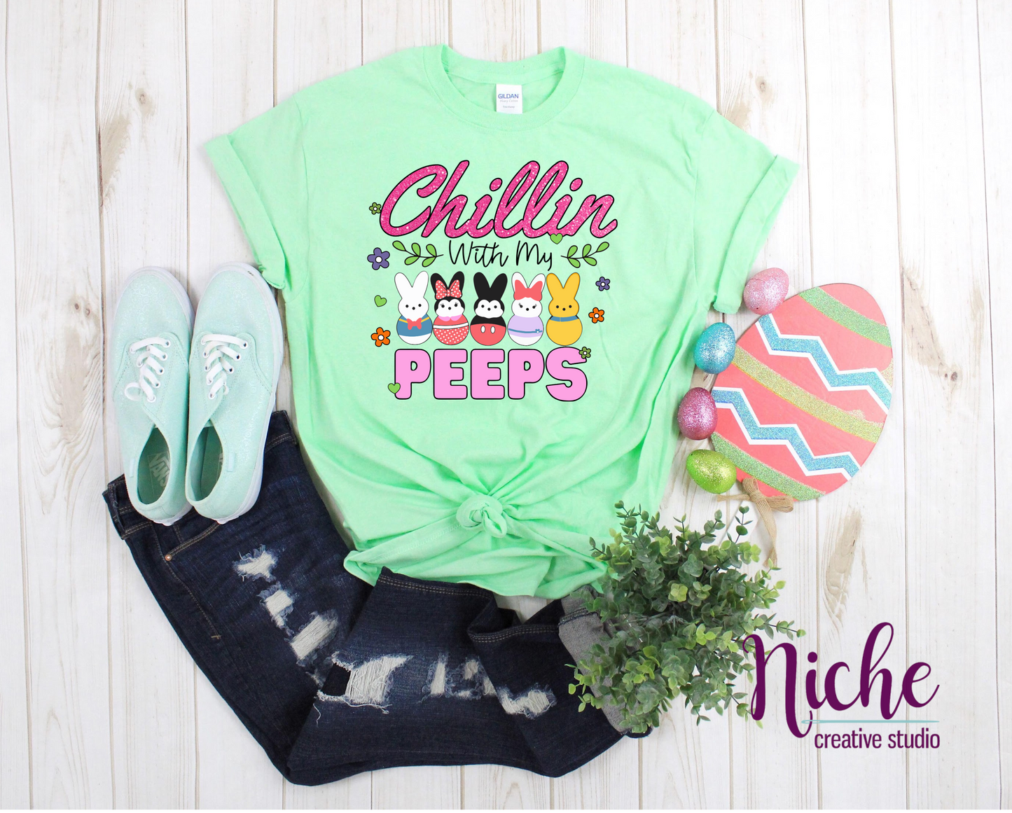 -EAS1585 My Peeps Princesses Decal