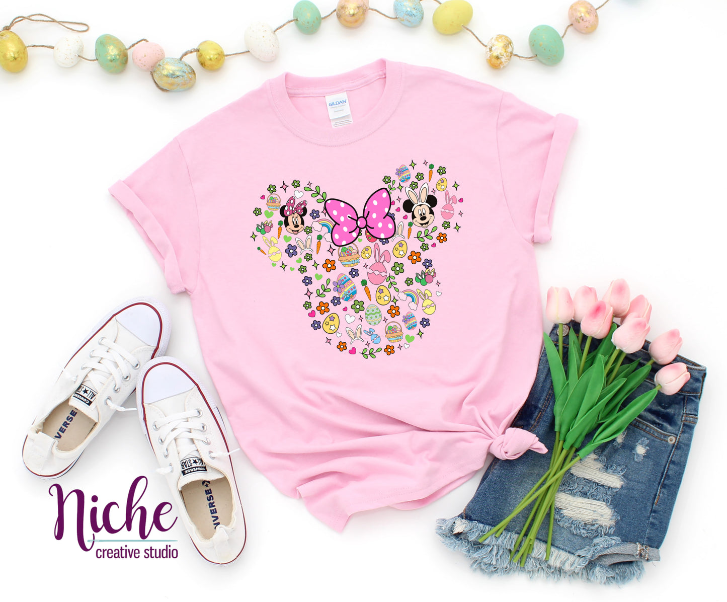 -EAS1602 Easter Mouse Ears Decal