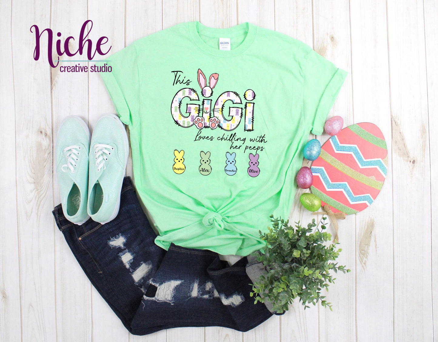 -EAS1622 Chilling with Peeps Decal