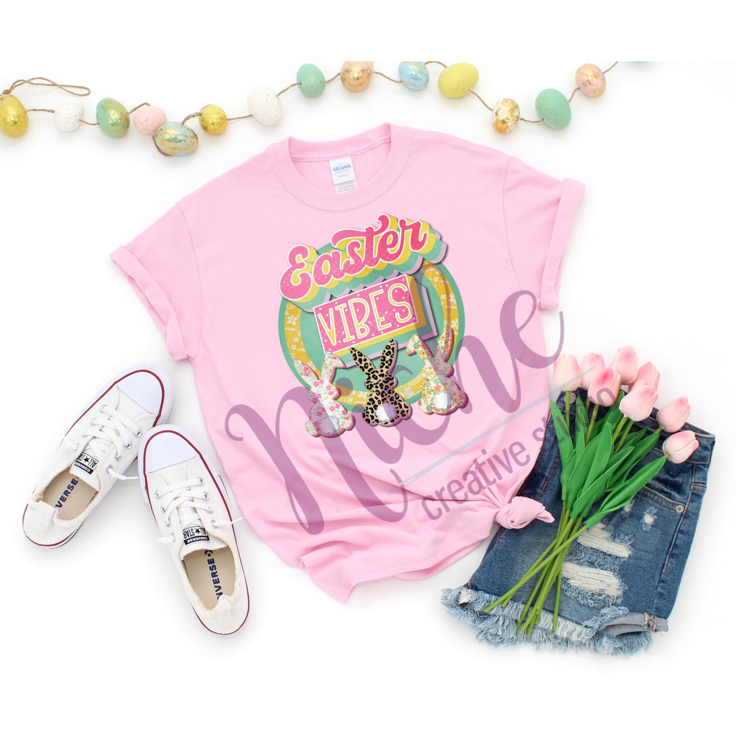 -EAS2532 Easter Vibes Decal