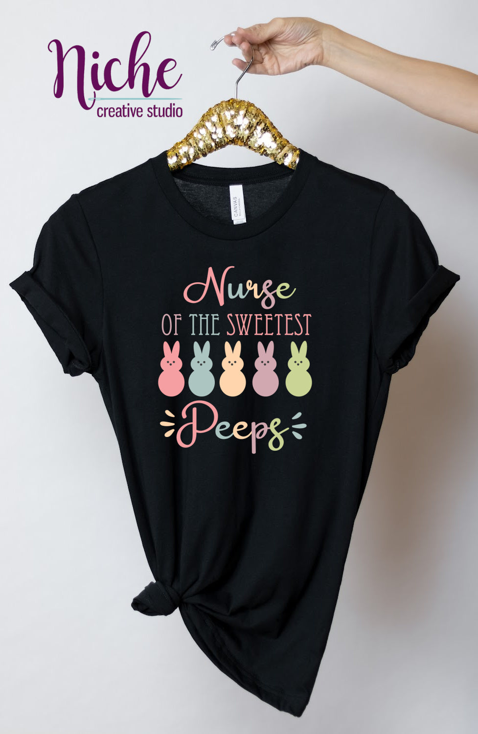 -EAS2537 Nurse of the Sweetest Peeps Decal