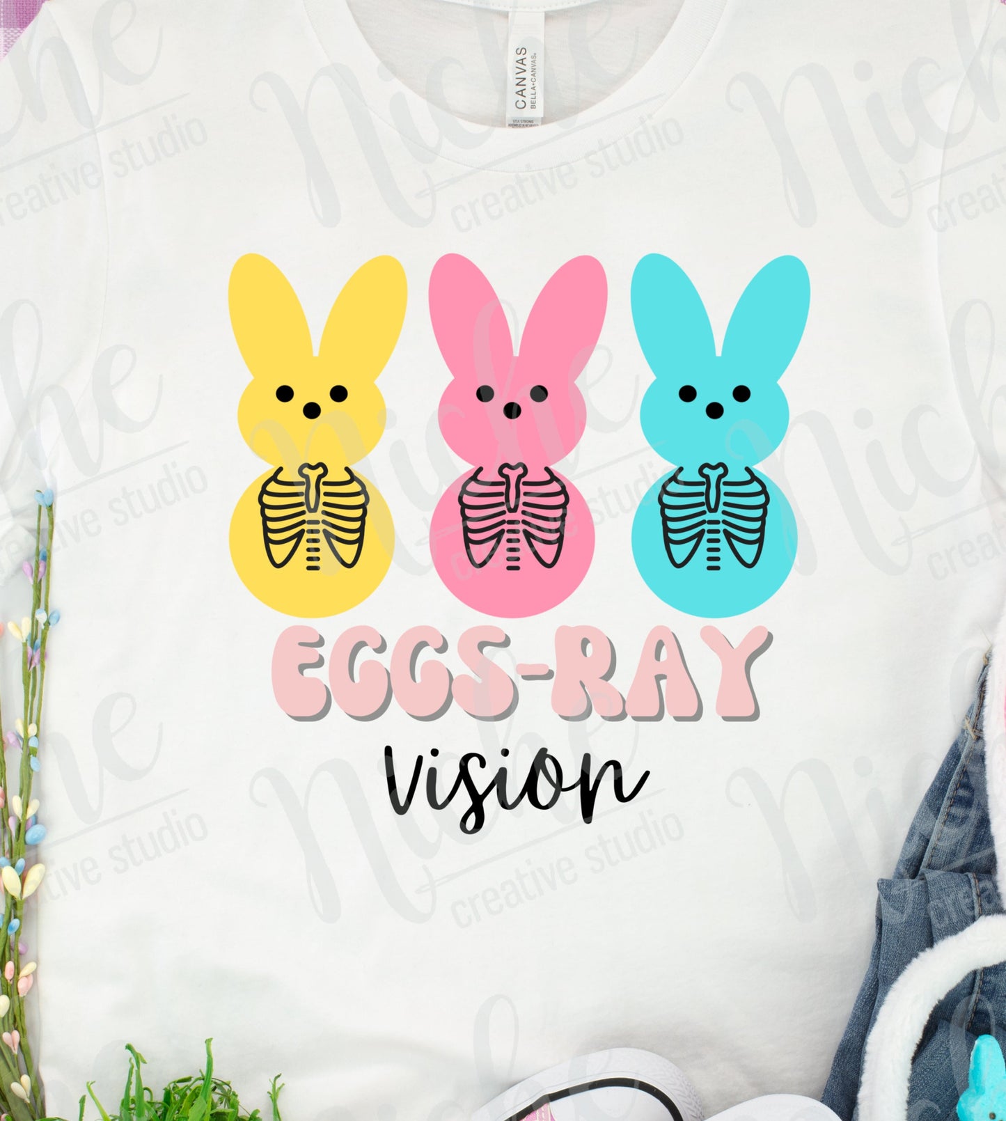 -EAS3174 Eggs ray vision Decal