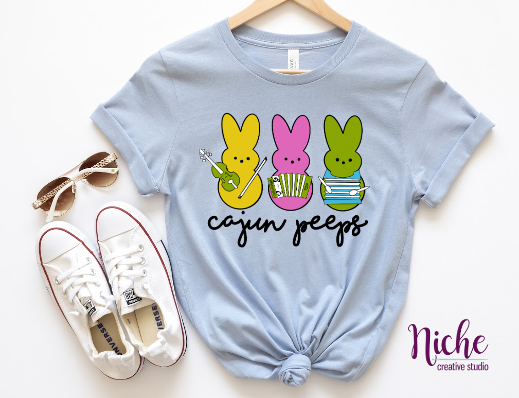 -EAS8115 Easter Cajun Peeps Decal