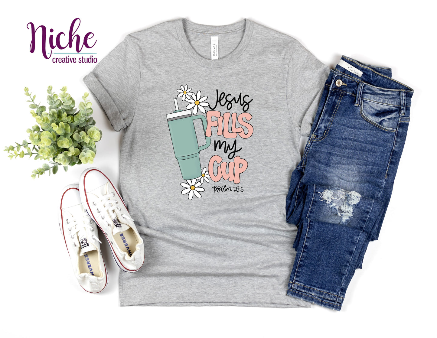 -FAI1445 Jesus Fills my Cup Decal