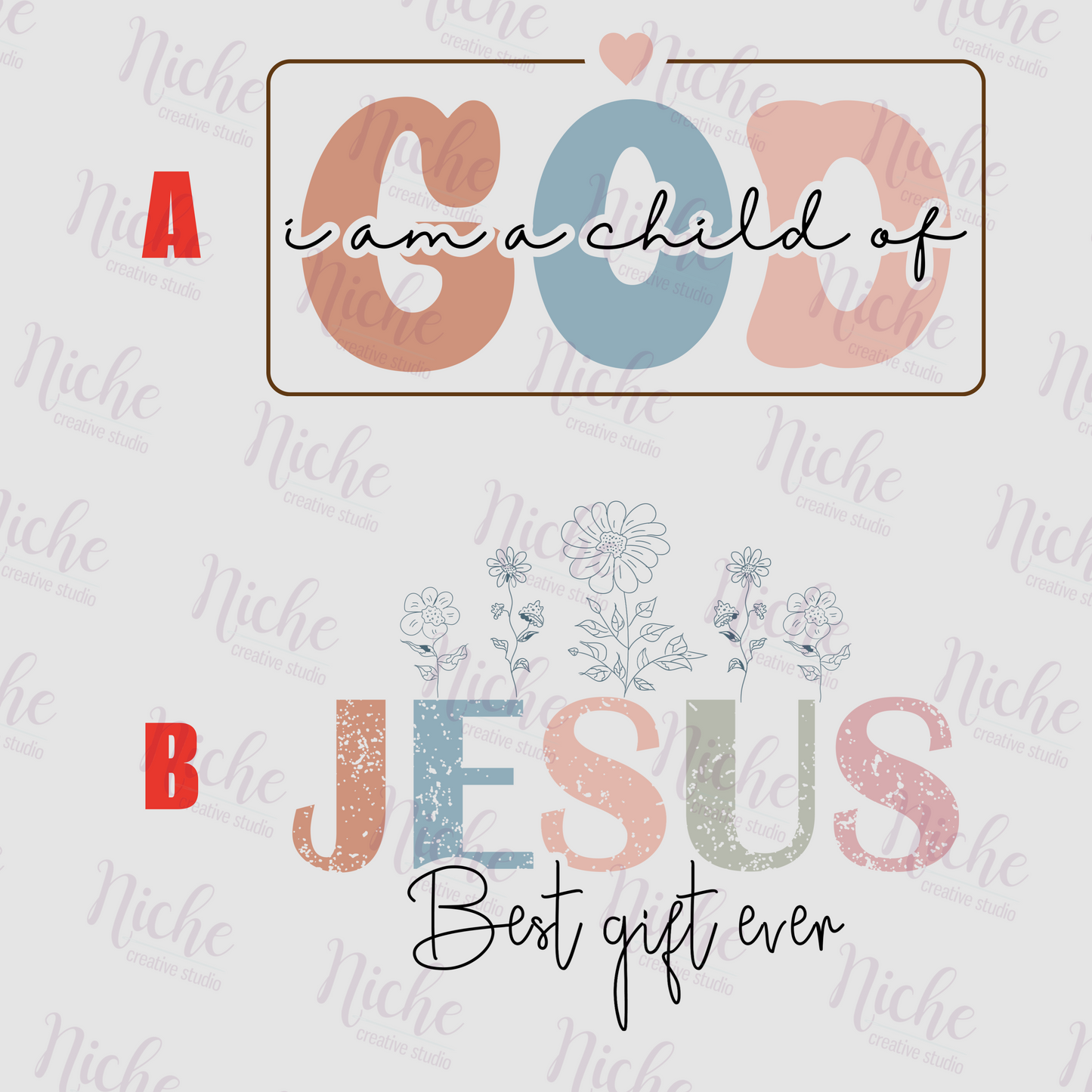 -FAI5522 Child of God Decal