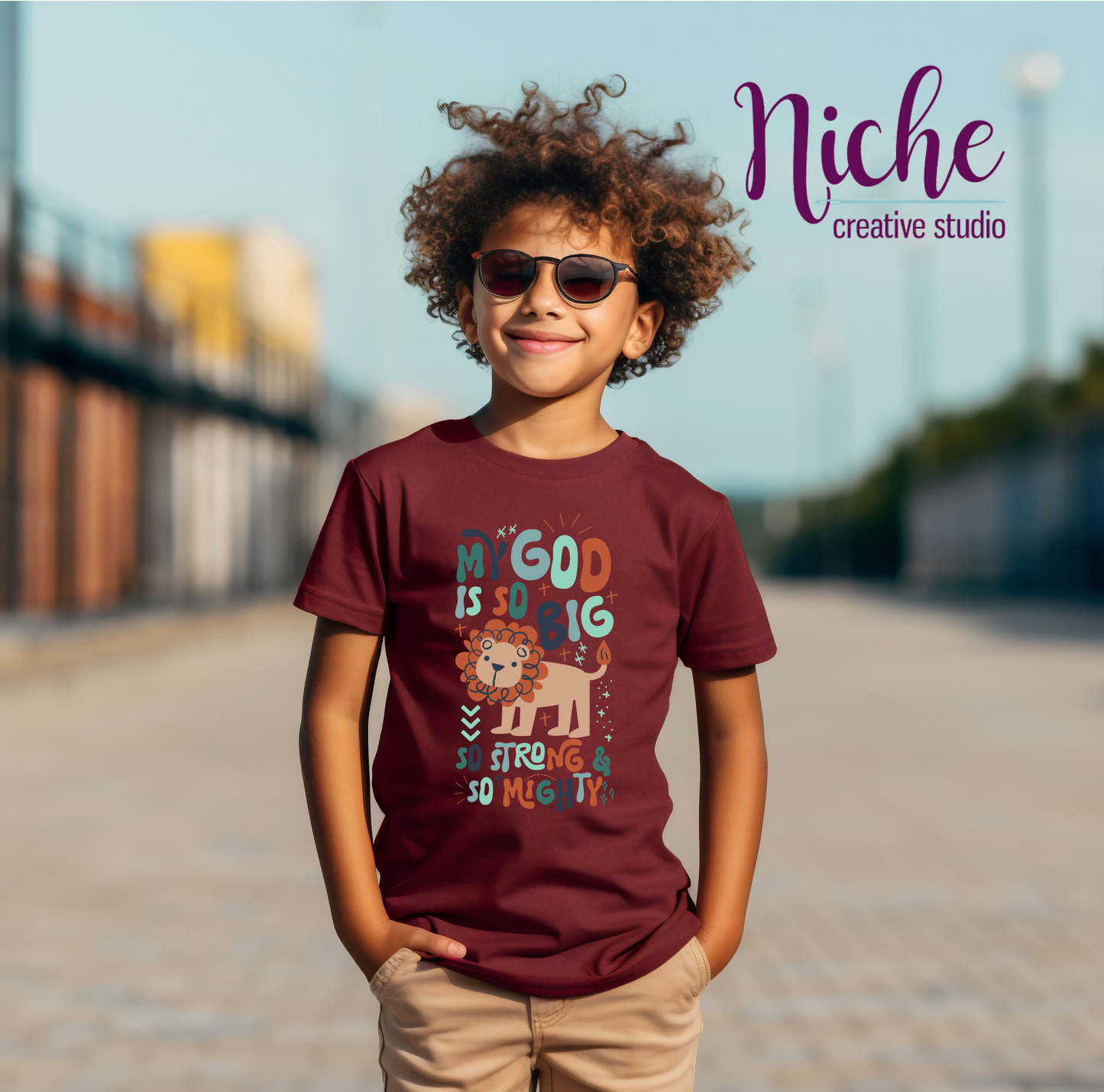 -FAI8245 My God is so Big Mock Decal