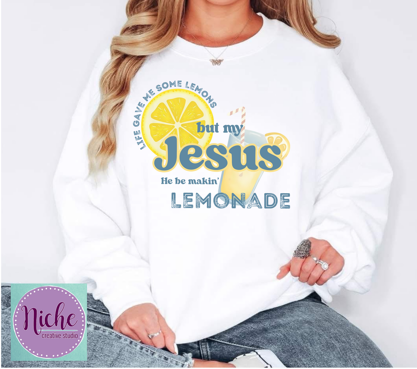 -FAI8297 Jesus and Lemonade Decal