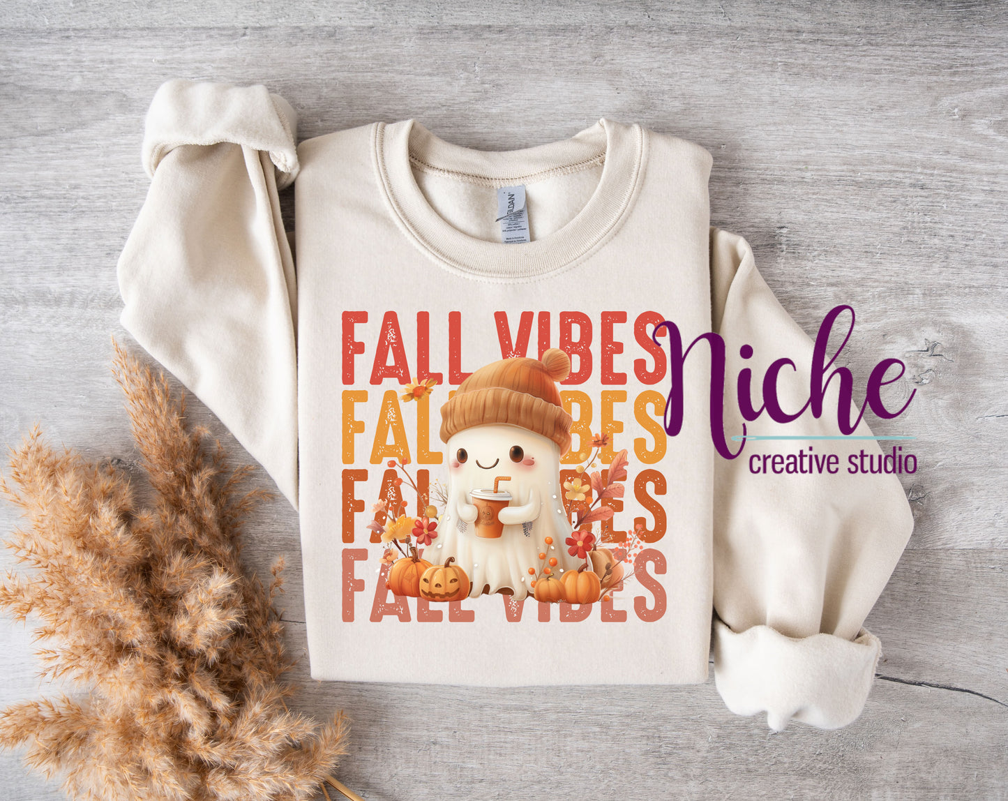 -FAL5276 Fall Vibes Decal