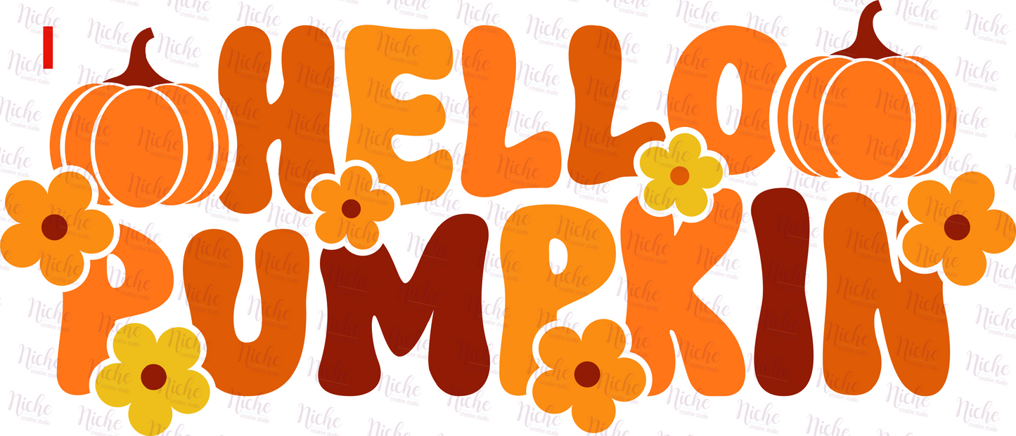 -FAL877 Hello Pumpkin Decal