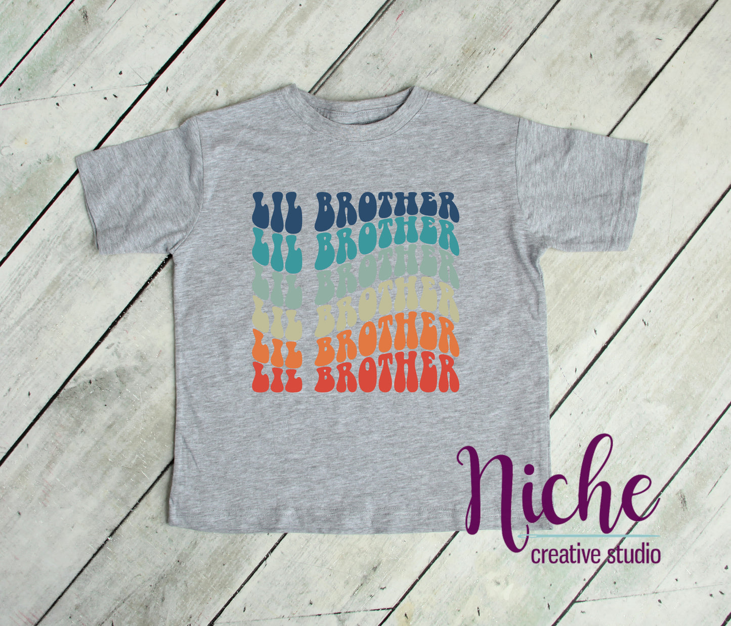 -FAM1761 Little Brother Wave Decal