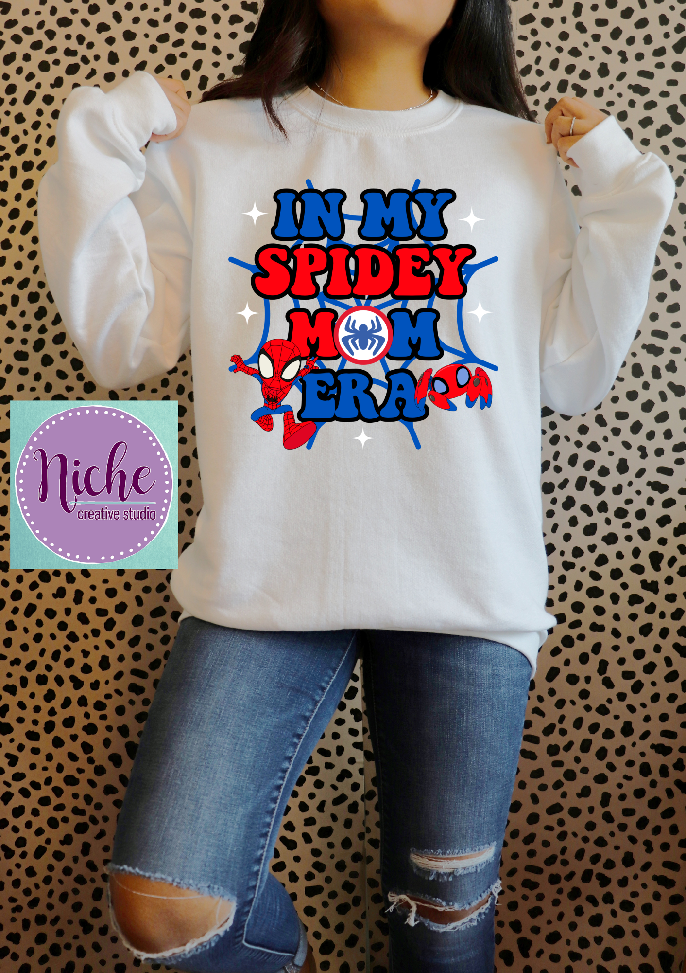 -FAM3065 Spidey Mom Era Decal