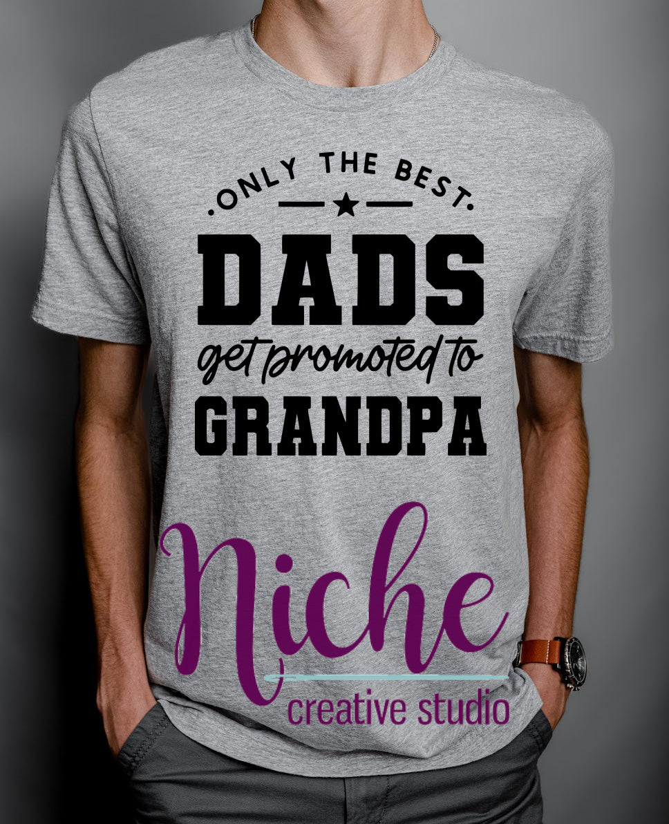 -FAM5052 Only the Best Dads Decal