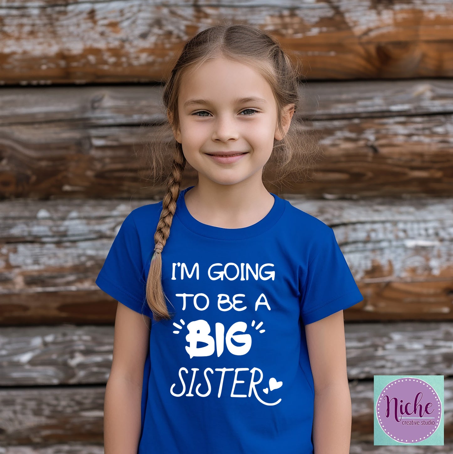 -FAM8270 Big Sister Decal