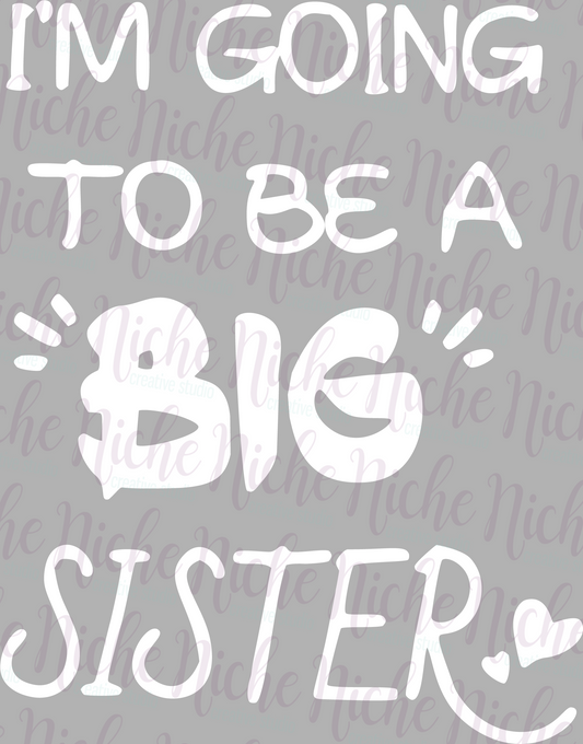 -FAM8270 Big Sister Decal