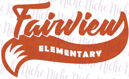 -FAR8267 Fairview Elementary Decal