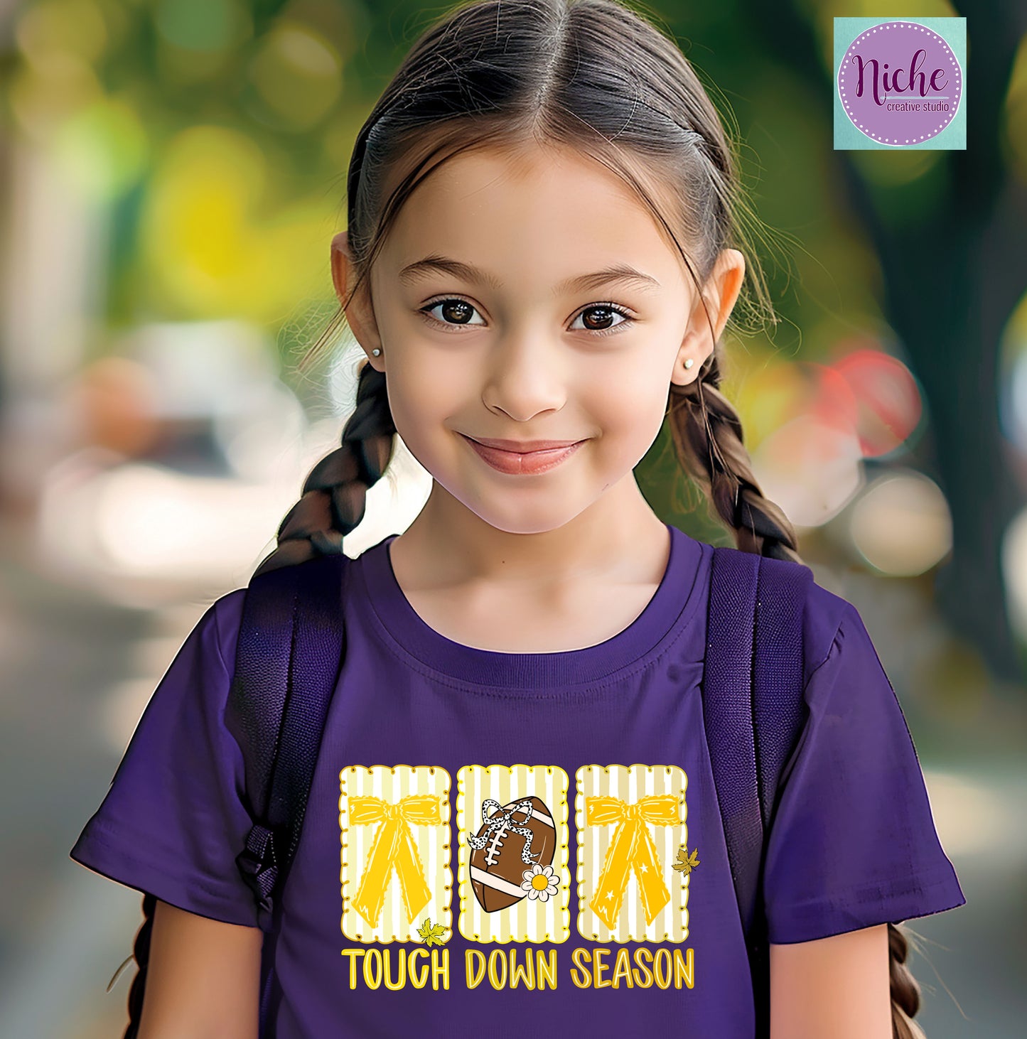-FOO8299 Touch Down Season Decal