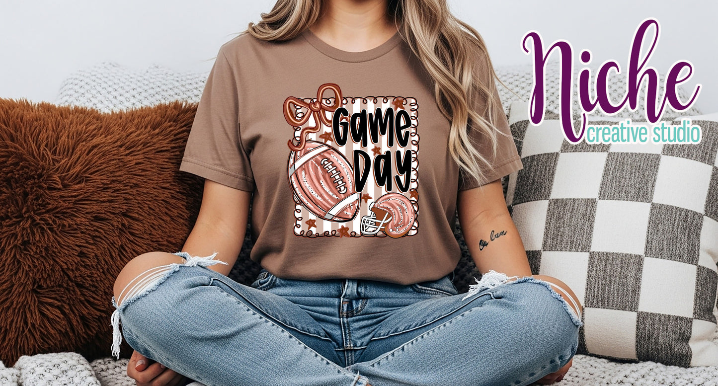 -FOO8312 Preppy Gameday Decal