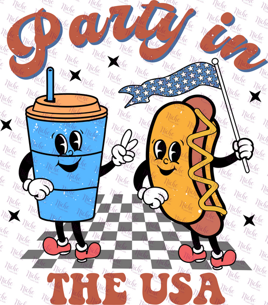 - FOU233 Party in the USA Decal