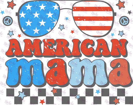- FOU252 American Mama Sunglasses Decal