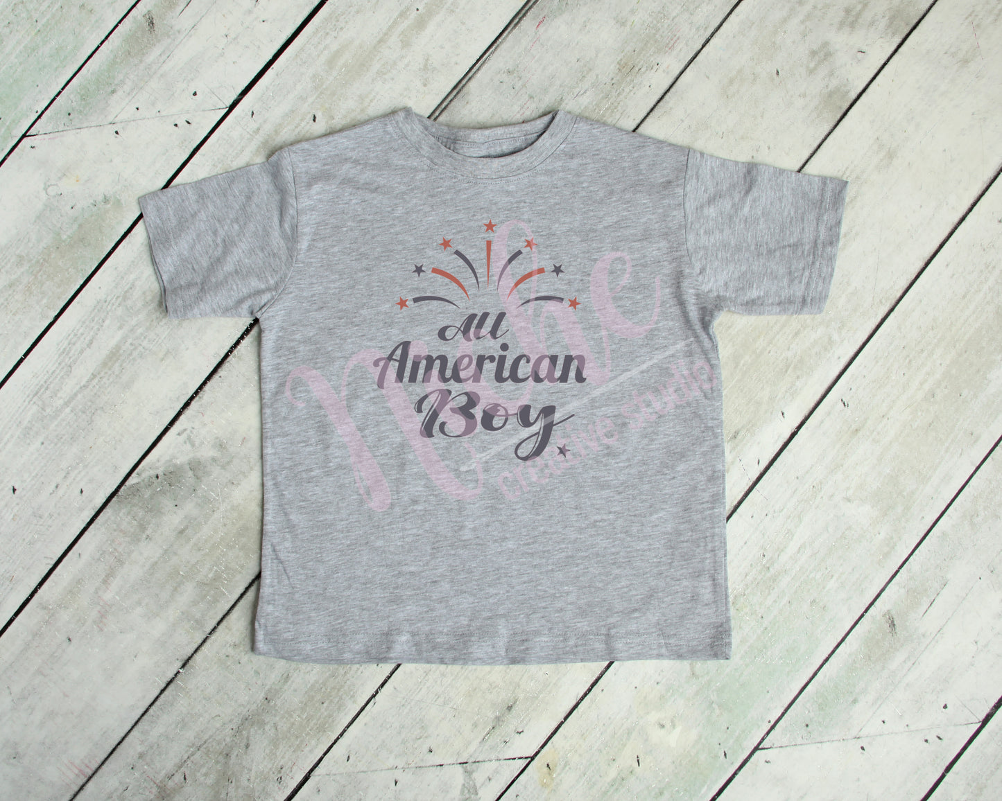 - FOU2539 All American Boy Fireworks Decal