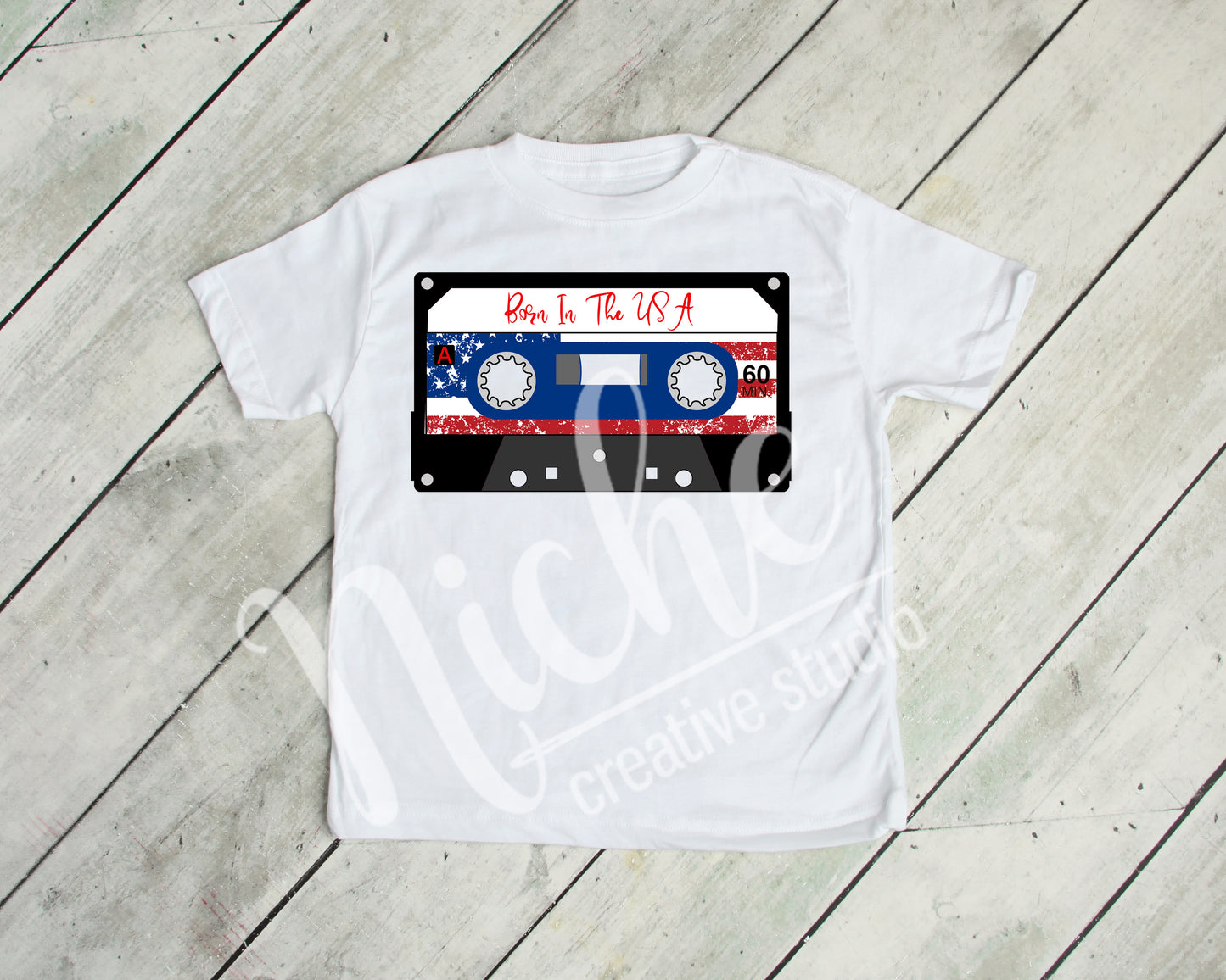 - FOU2550 Born in the USA Decal