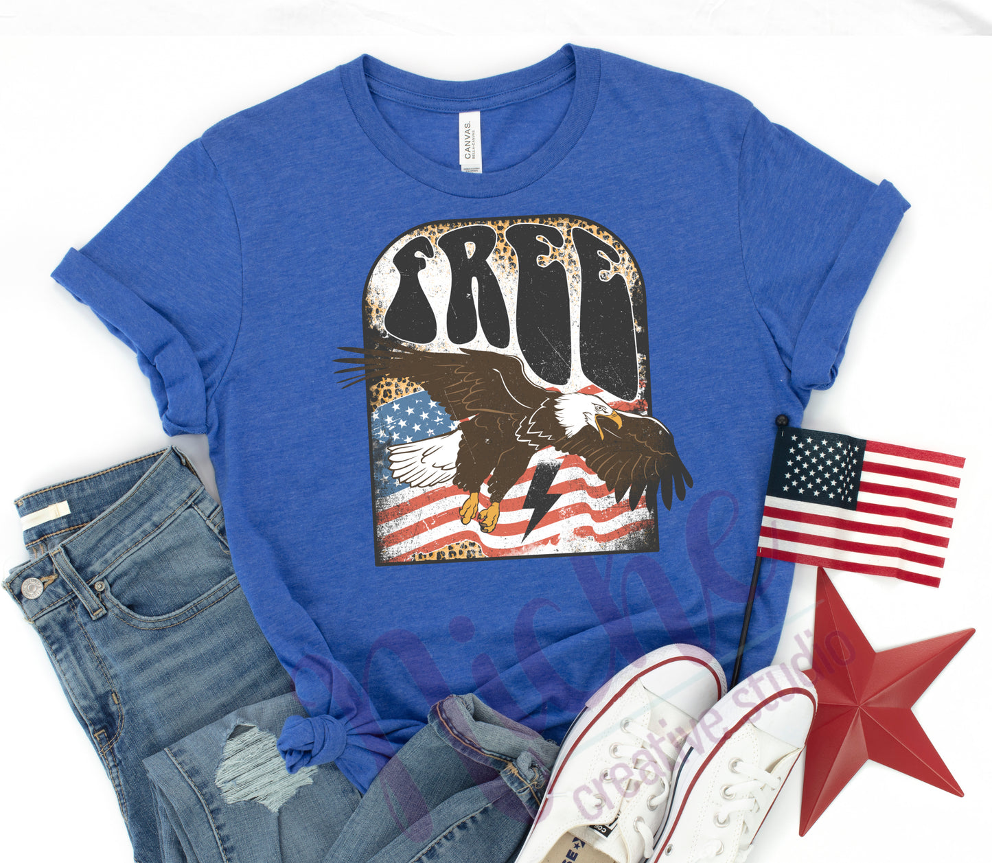 - FOU2557 Free Eagle Decal
