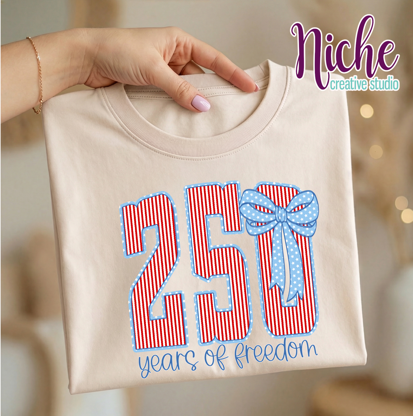 -FOU8257 250 Years of Freedom Decal