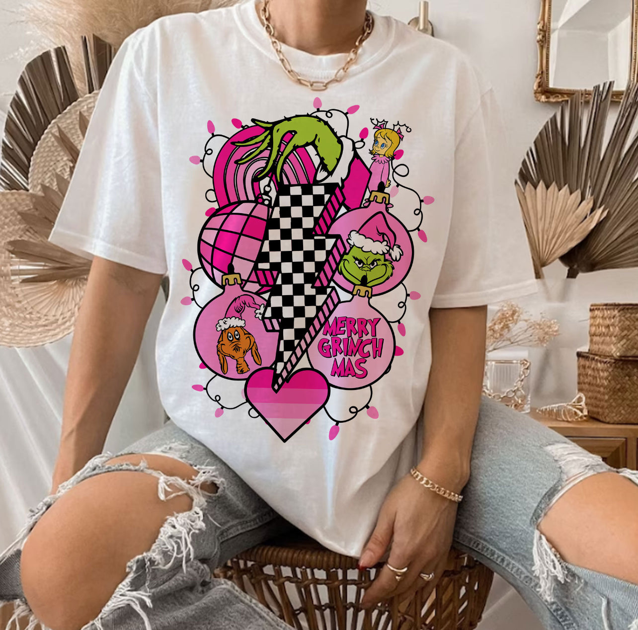 -CHR1028 Grinch Bolt Decal