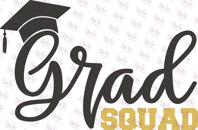 - GRA133 Grad Squad Decal