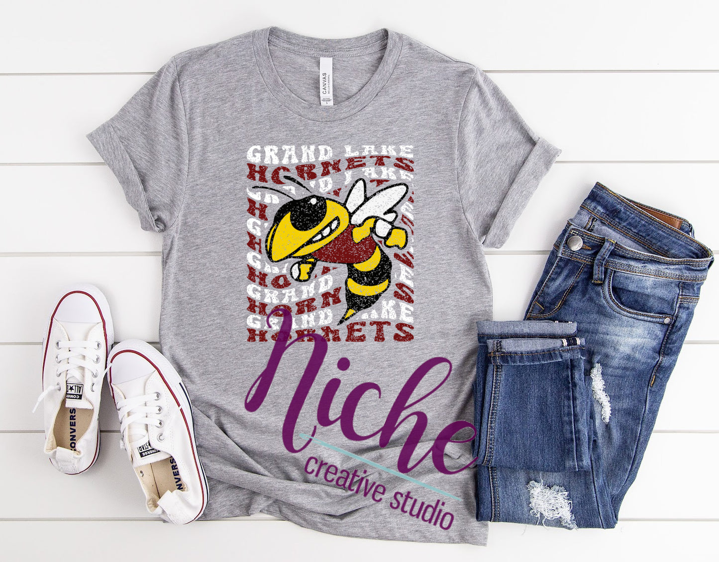 - GRA637 Grand Lake Distressed Decal