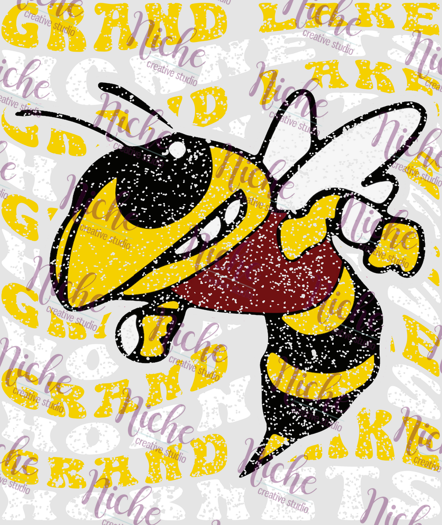 - GRA637 Grand Lake Distressed Decal