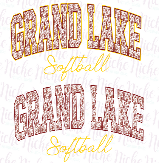 -GRA8280 Grand Lake Softball Toile Decal