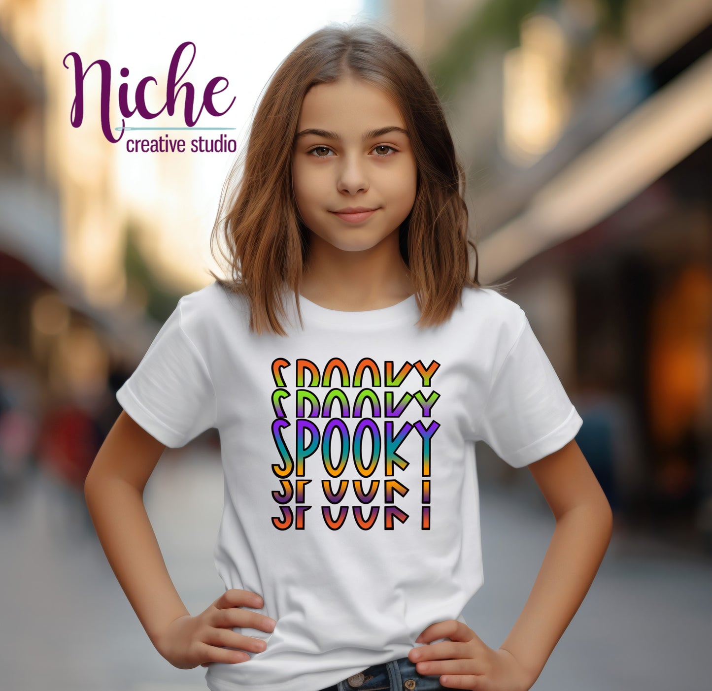 -HAL1068 Spooky Decal