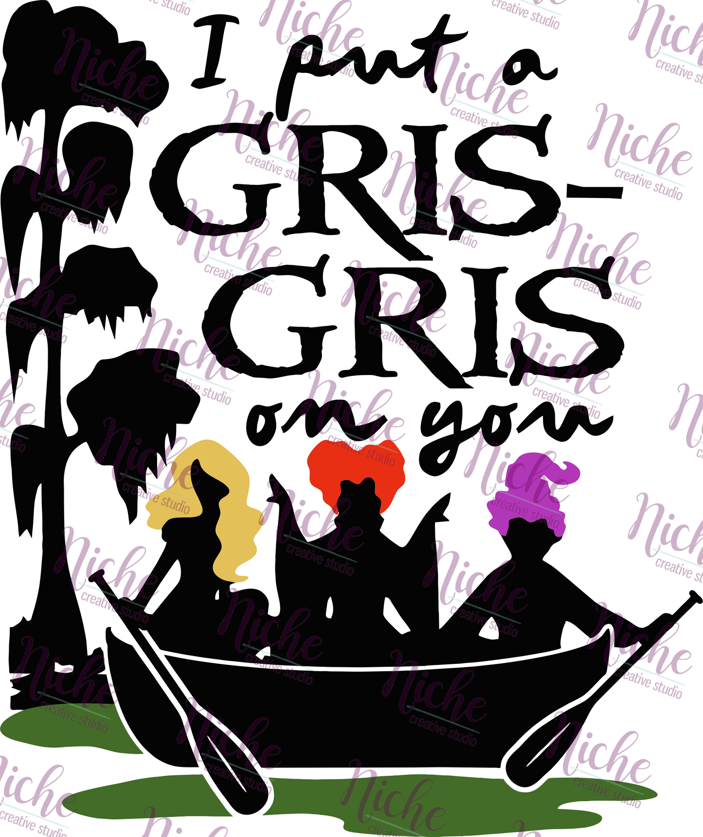 -HAL5141 Gris Gris Decal