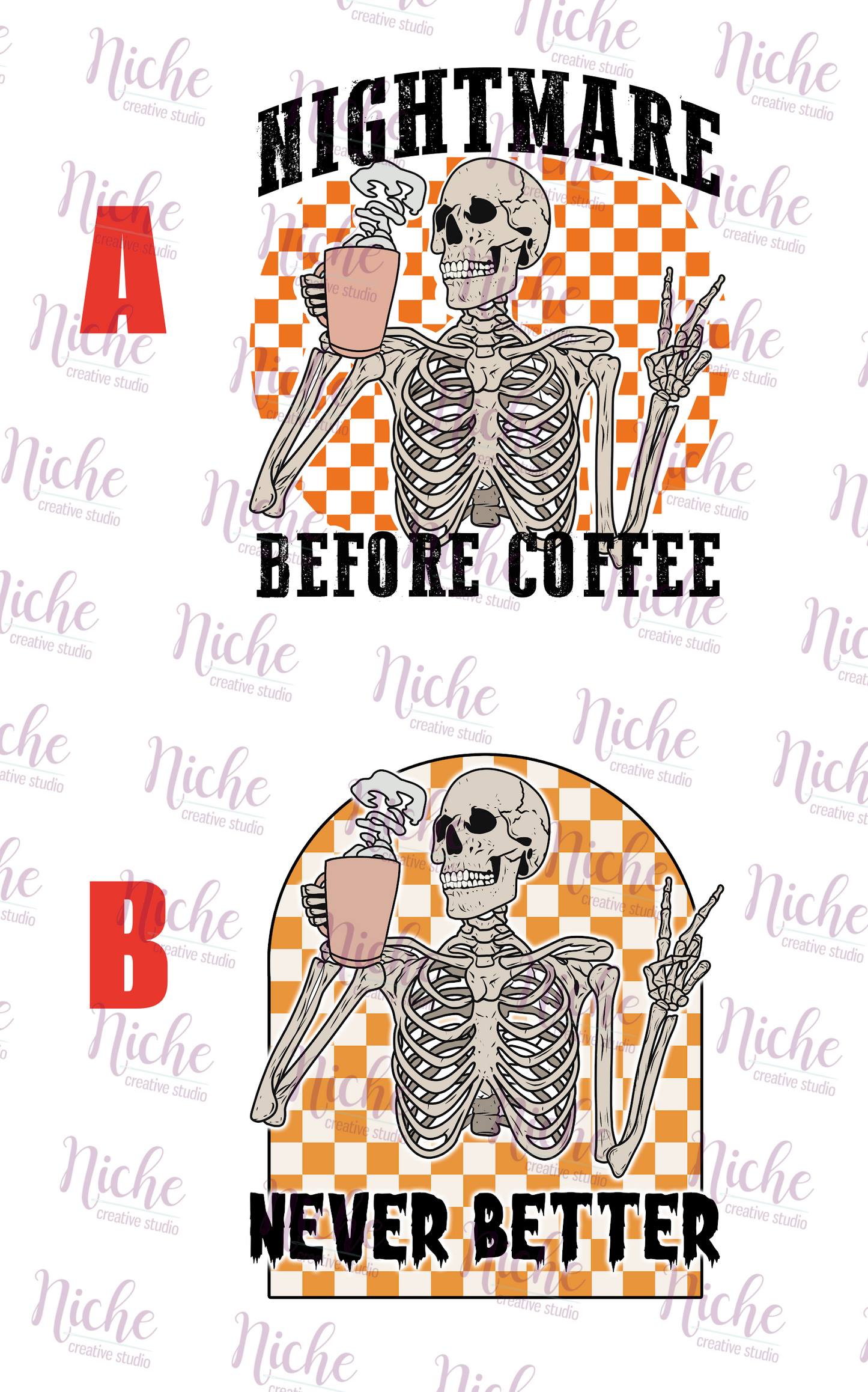 -HAL5302 Nightmare Before Coffee Decal