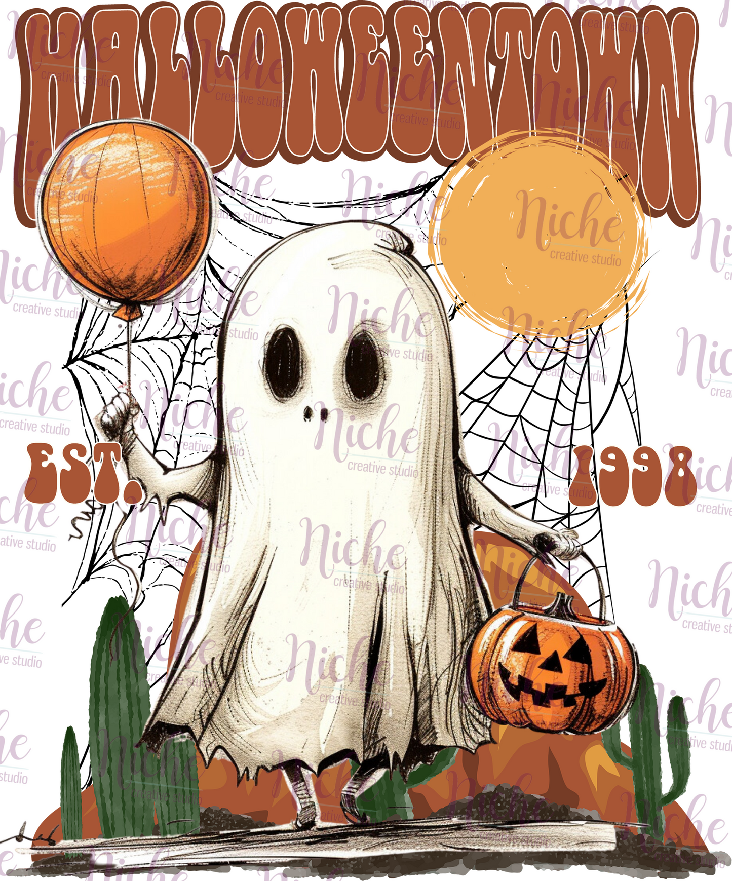 -HAL8323 Hallowentown Decal