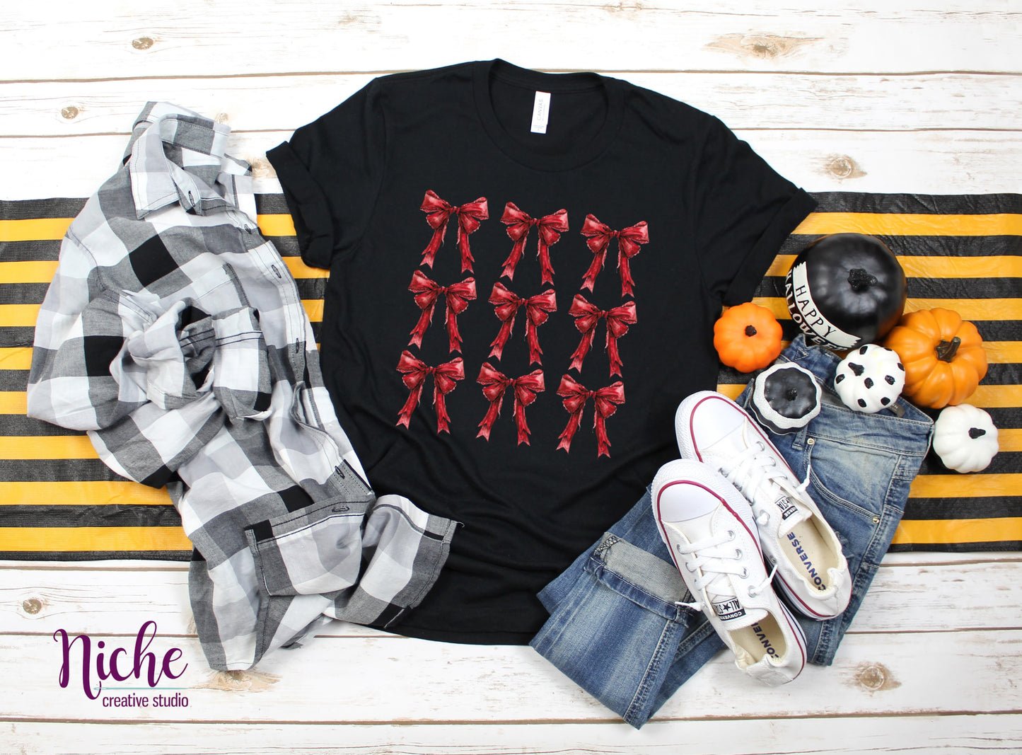 -HAL5310 Bloody Red Bow Coquette Decal