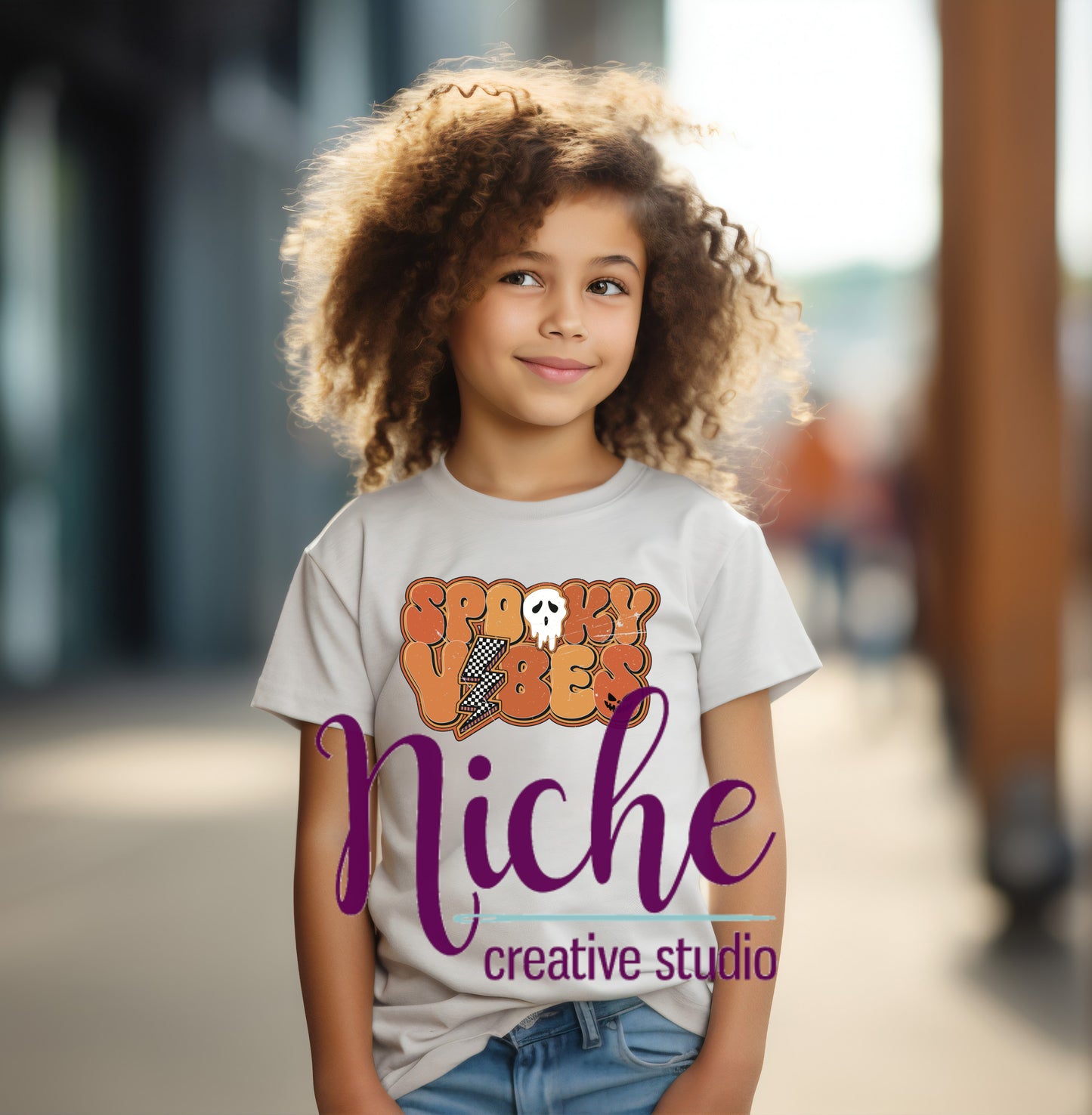 -HAL5328 Retro Spooky Vibes Decal