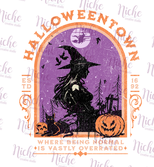 -HAL5344 Witch Halloweentown Decal