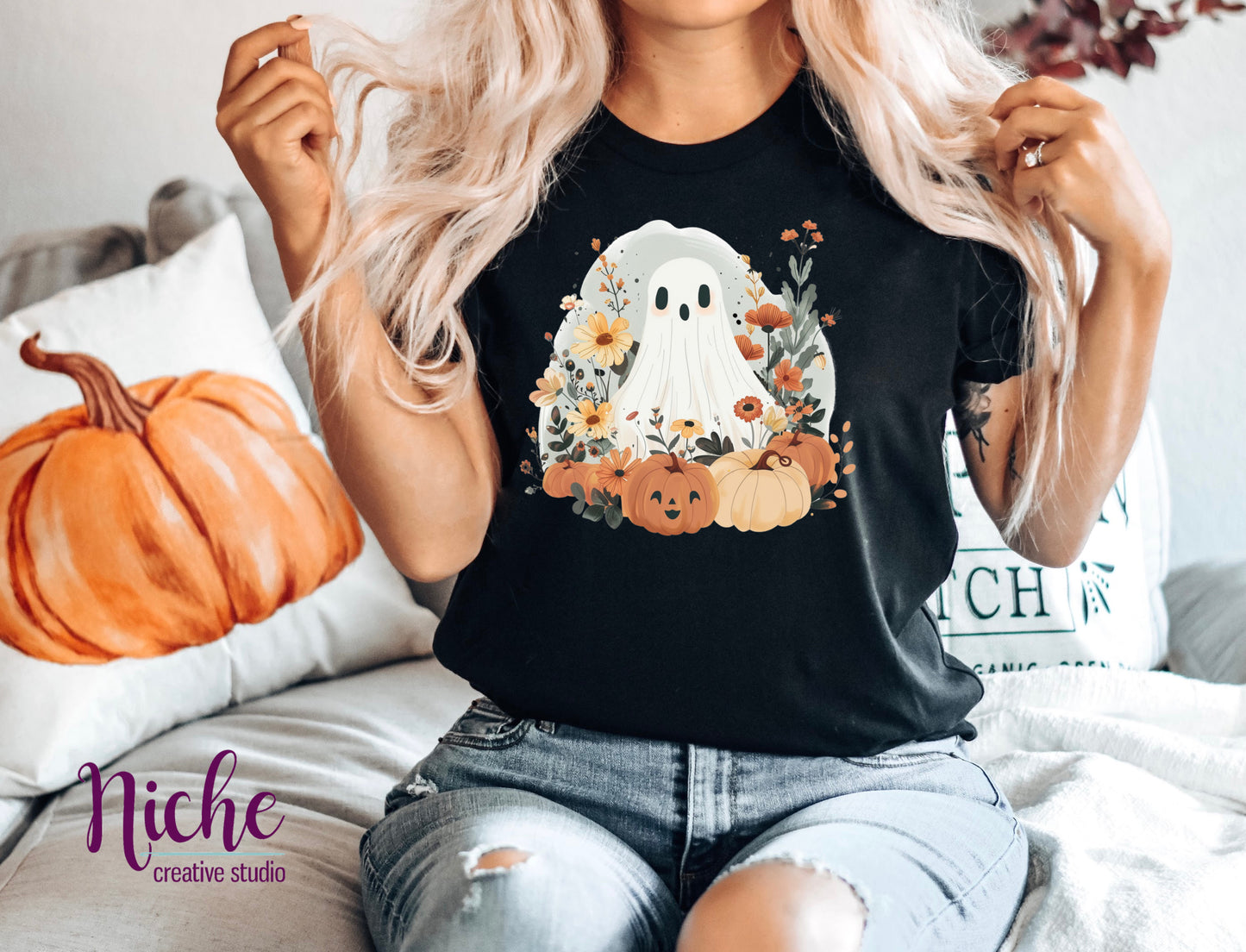 -HAL5362 Watercolor Ghost Decal