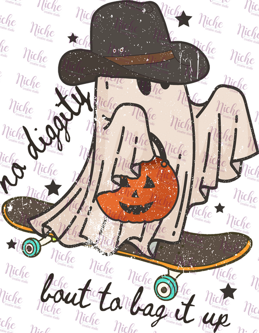 -HAL793 No Diggity Ghost Decal