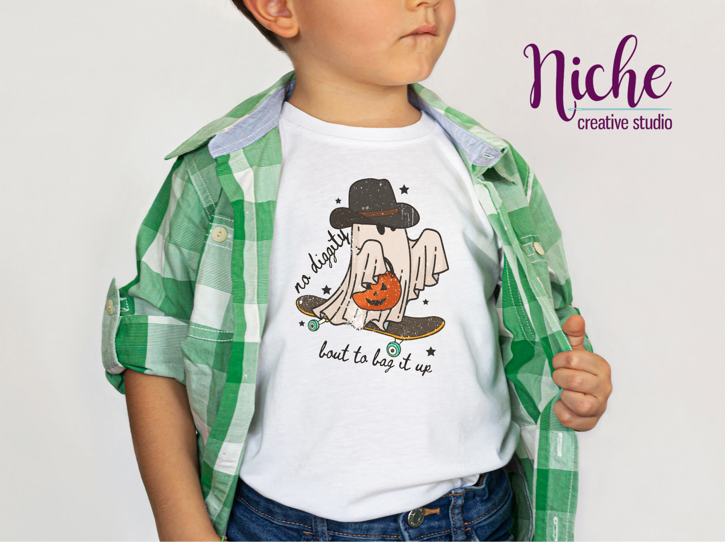 -HAL793 No Diggity Ghost Decal