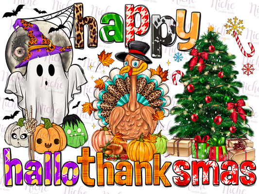 -HAL800 Hallothanksmas Decal