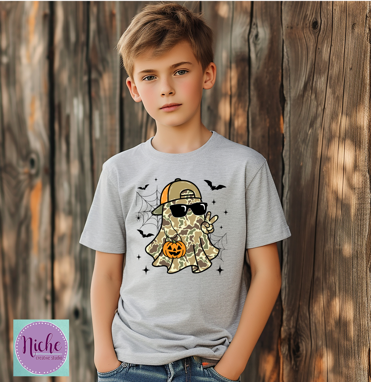 -HAL8453 Camo Ghost Decal