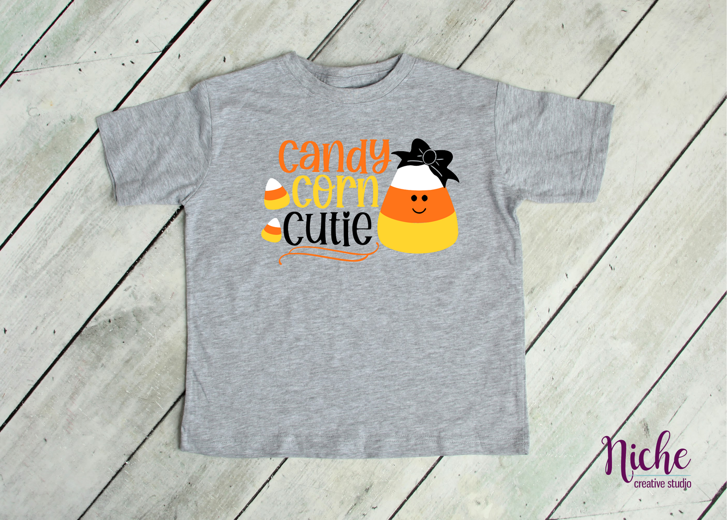 -HAL864 Candy Corn Cutie Decal