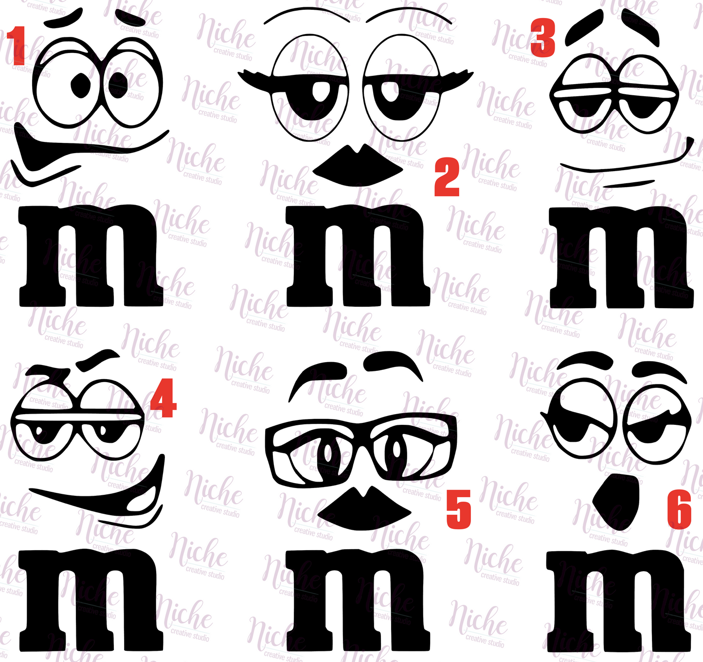 -HAL929 M Candy Decal