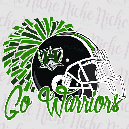 -HAM1927 GO Warriors Decal