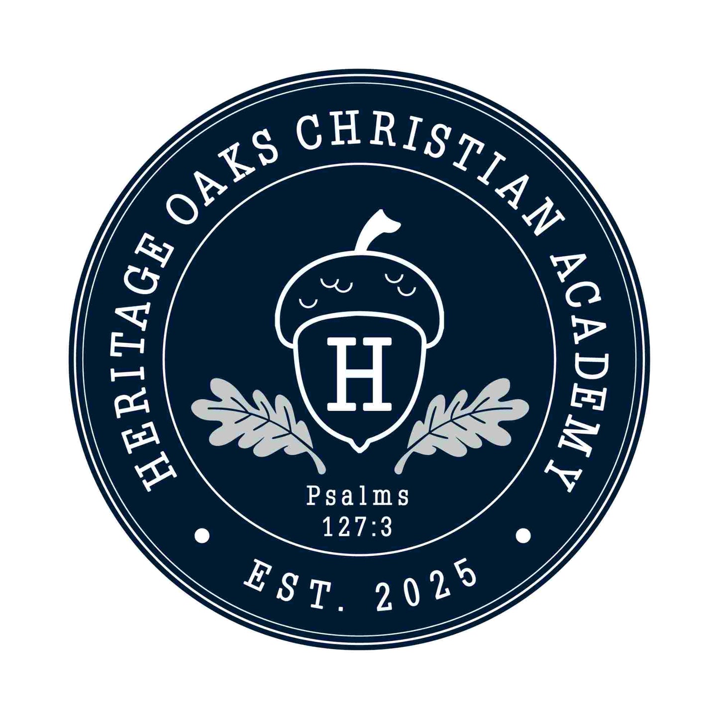 Heritage Oaks Christian Academy - Car Window Decal
