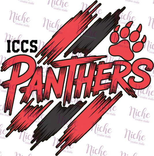 -ICCS8250 ICCS Panthers Decal