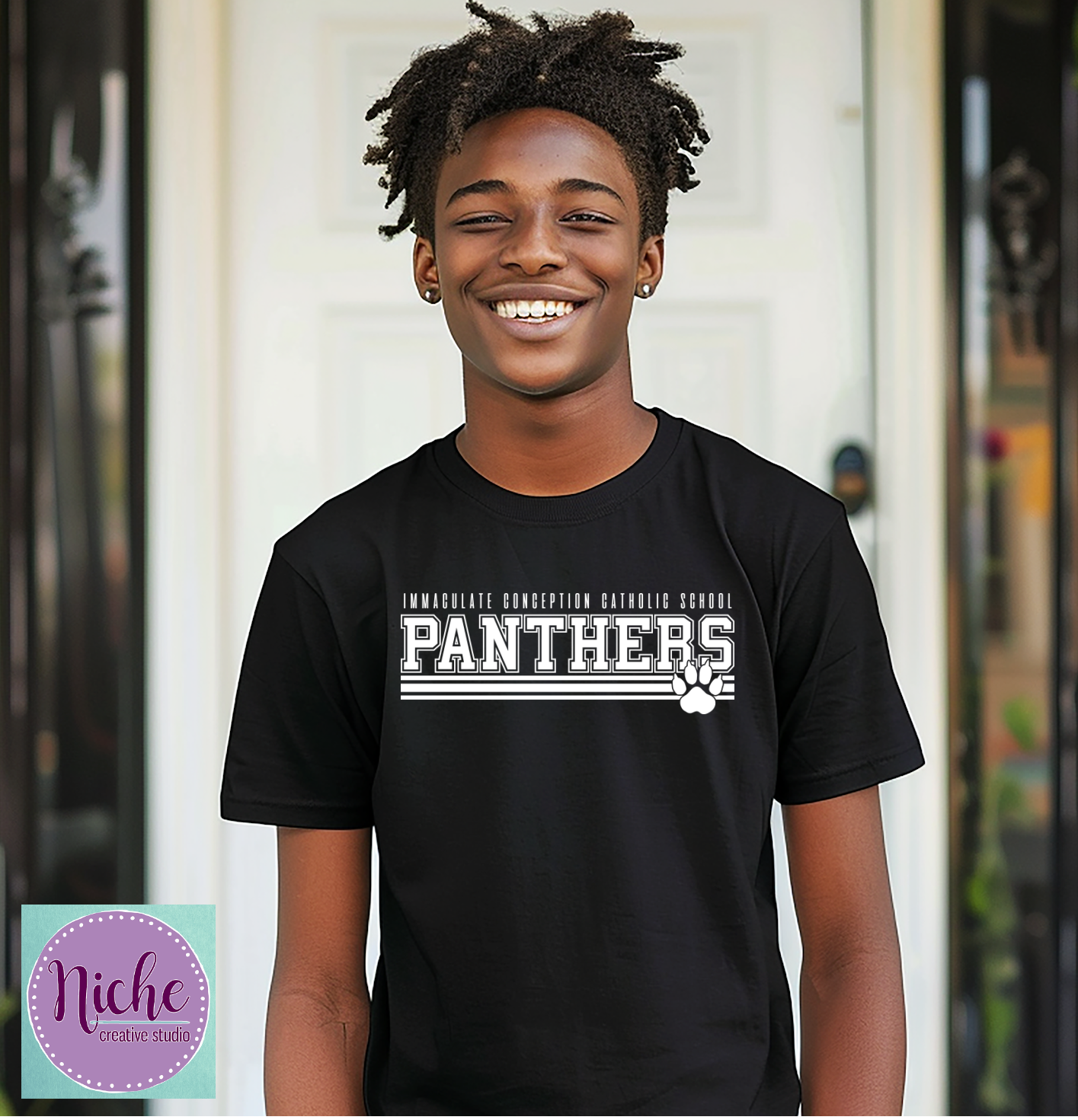 -ICCS8252 ICCS Panthers 2 Decal